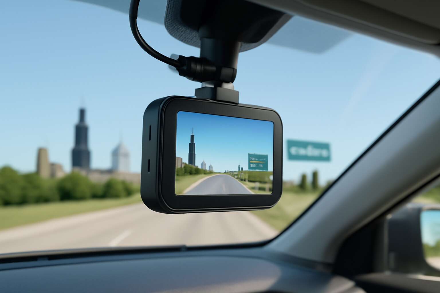 are dash cameras legal in illinois