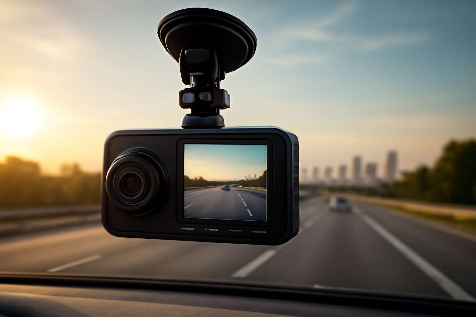 dash cameras nearby